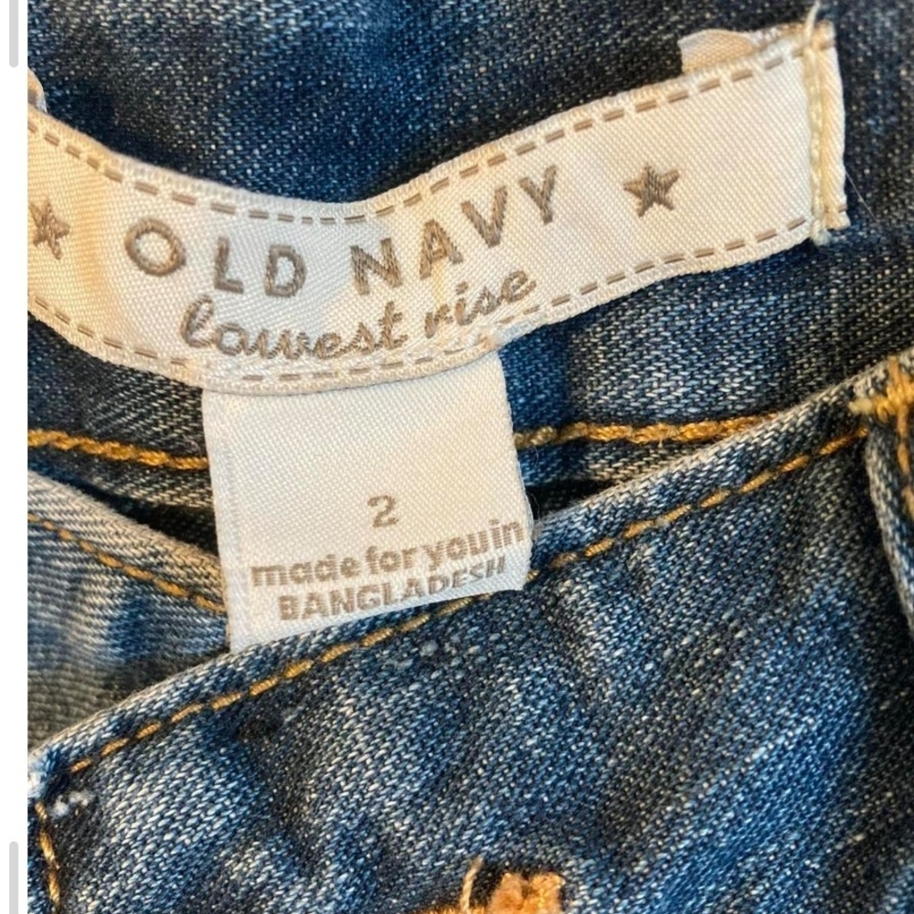 Pre-owned Old Navy Women's Classic Blue Jean Shorts - Picture 4 of 4